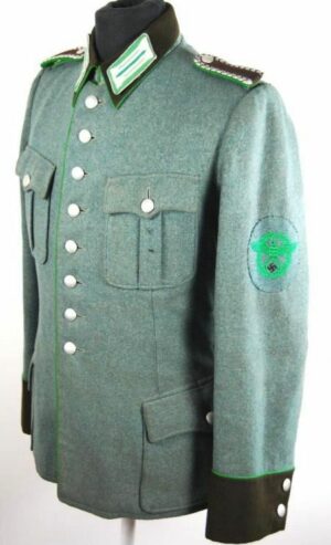 Schutzpolizei/ Guerrera de Oberwachtmeister